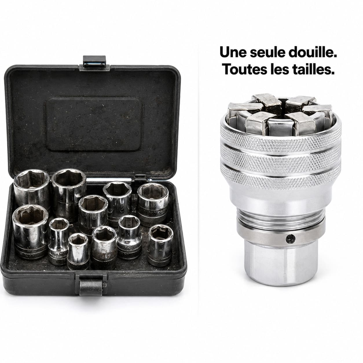 SmartGrip™ | Universalnøgle 10-19mm - Justerer Sig Automatisk til Enhver Møtrik