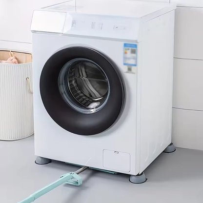 TystFötter™ – Vibrationsdæmpende Fødder til Vaskemaskine & Tørretumbler