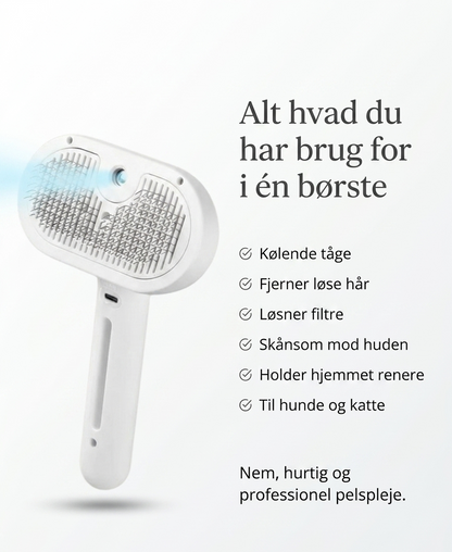 Nord Paws® Steami Pro | Professionel Pelspleje Børste til Kæledyr
