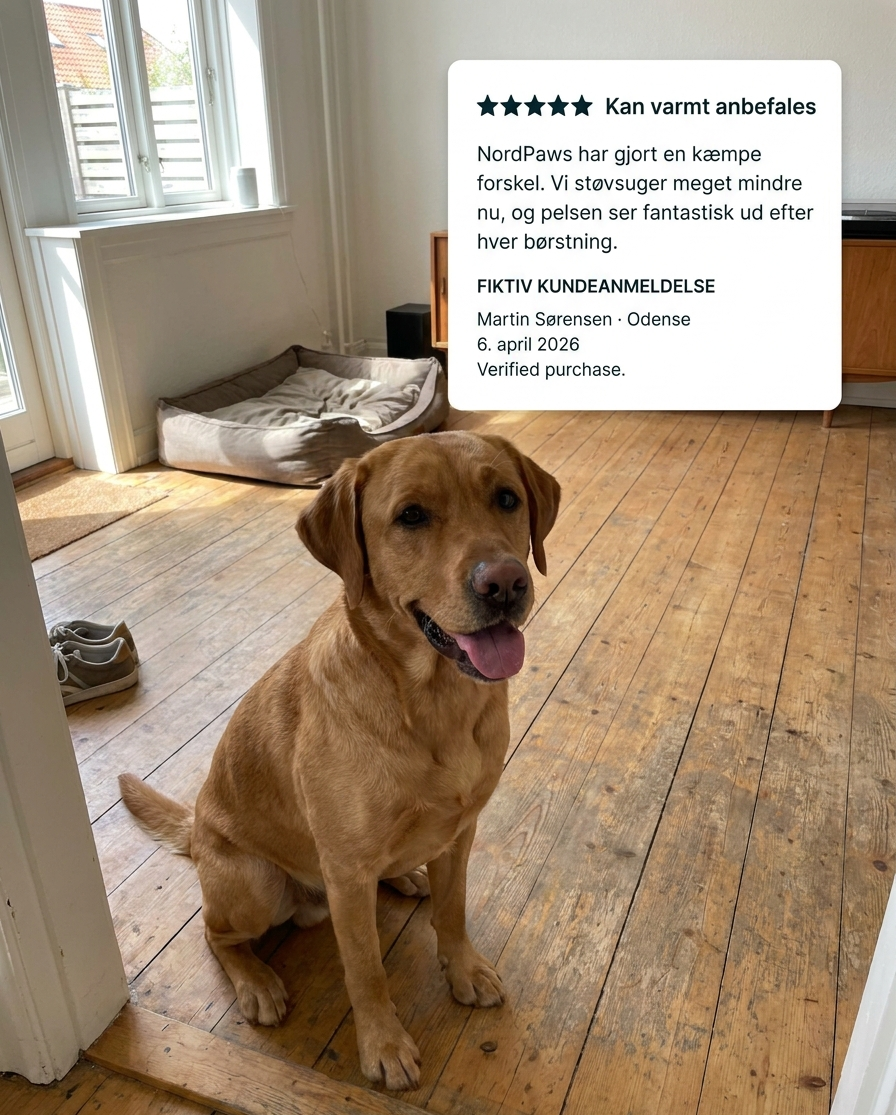 Nord Paws® Steami Pro | Professionel Pelspleje Børste til Kæledyr