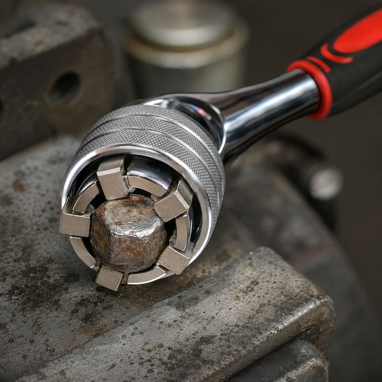 SmartGrip™ | Universalnøgle 10-19mm - Justerer Sig Automatisk til Enhver Møtrik