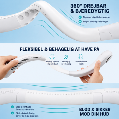 NekFan™ - Bærbar Halsventilator