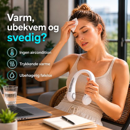 NekFan™ - Bærbar Halsventilator