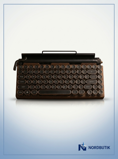 TypeSoul Retro Tastatur – Nostalgisk skrivning med klasse