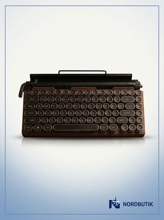 TypeSoul Retro Tastatur – Nostalgisk skrivning med klasse