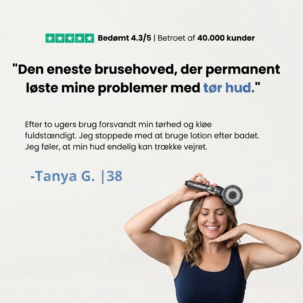 NordBrus™ — Din Hud & Hårs Bedste Ven mod Hårdt Vand