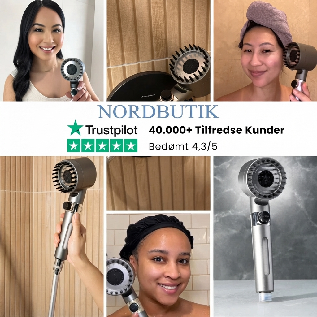 NordBrus™ — Din Hud & Hårs Bedste Ven mod Hårdt Vand
