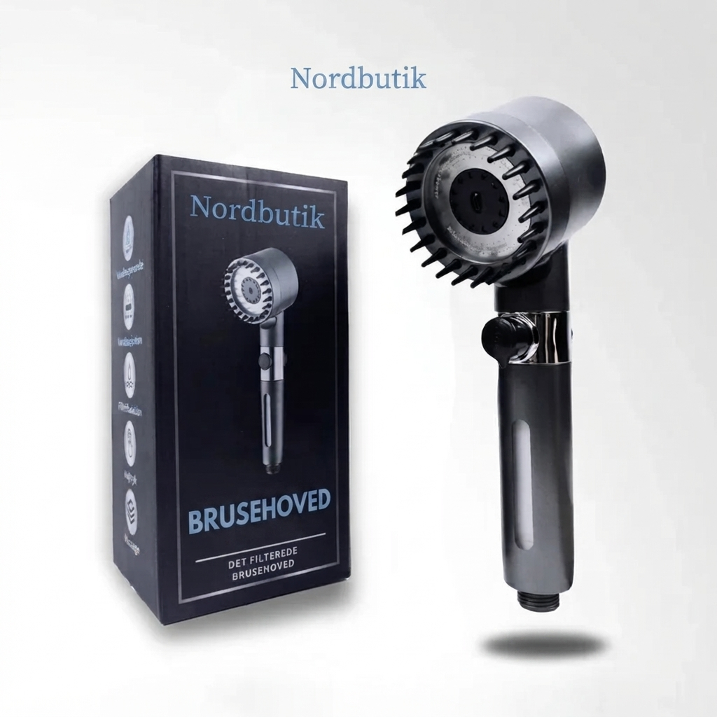 NordBrus™ — Din Hud & Hårs Bedste Ven mod Hårdt Vand