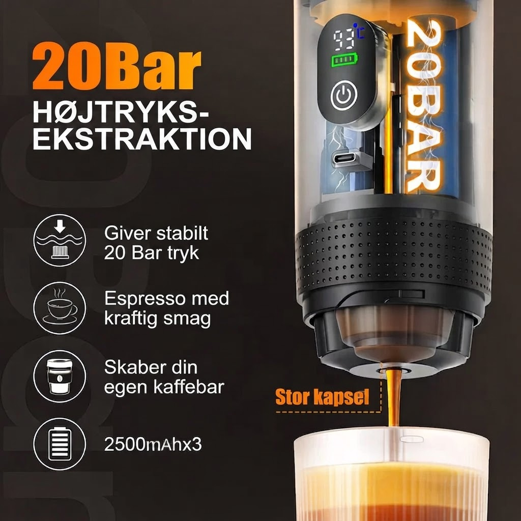 NordPresso™ Din Kaffe, Uanset Hvor Du Er