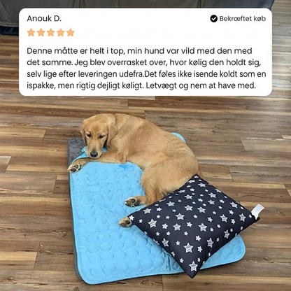 CharmPaws® IcyNap - Selvafkølende Liggeunderlag til Kæledyr
