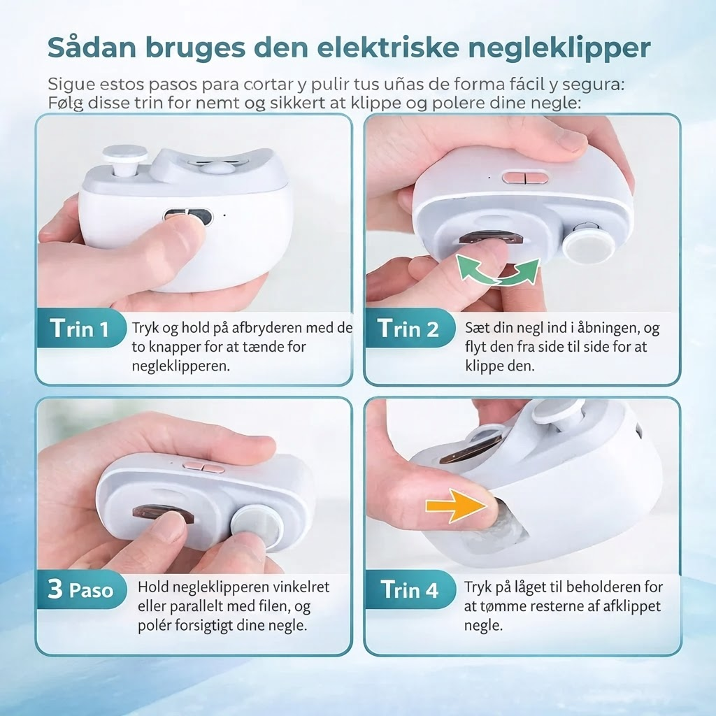 NordSafe™ NailPro - Skær Aldrig Forkert Igen