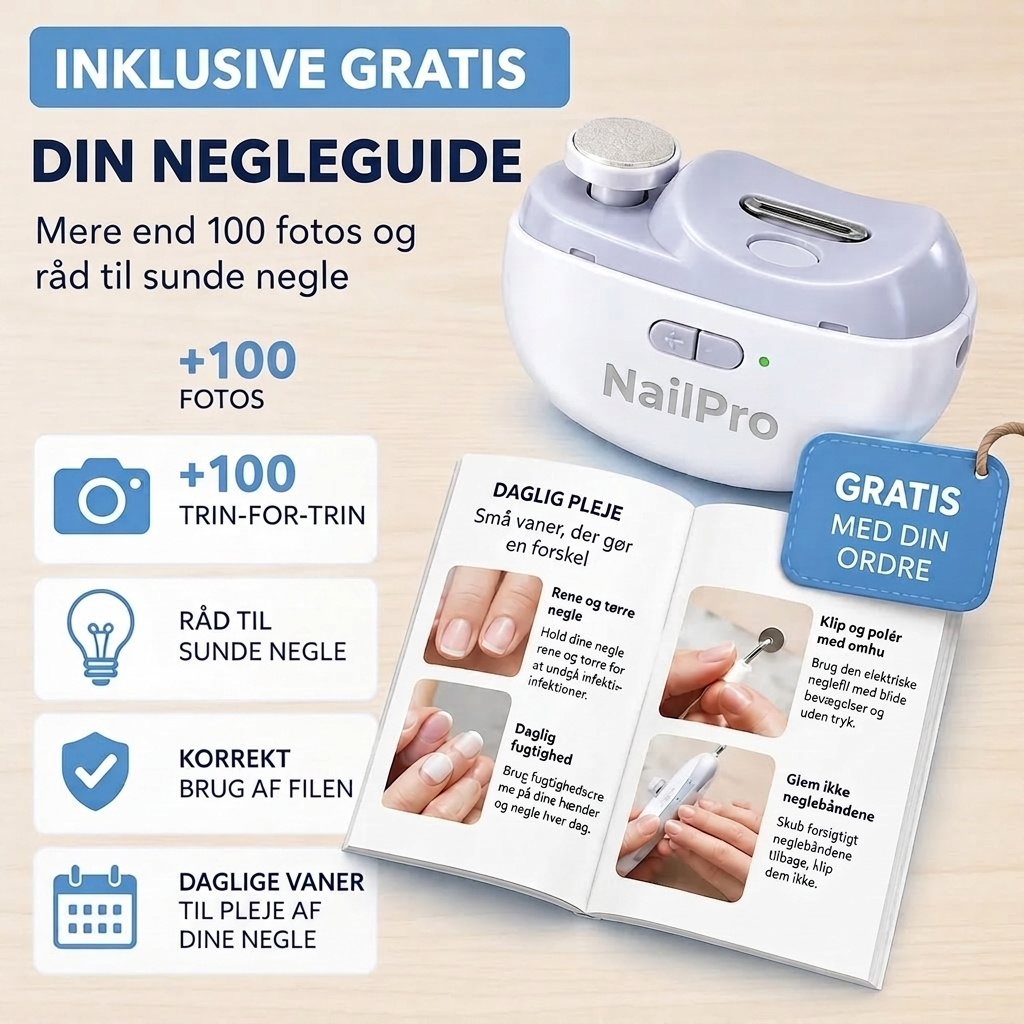 NordSafe™ NailPro - Skær Aldrig Forkert Igen