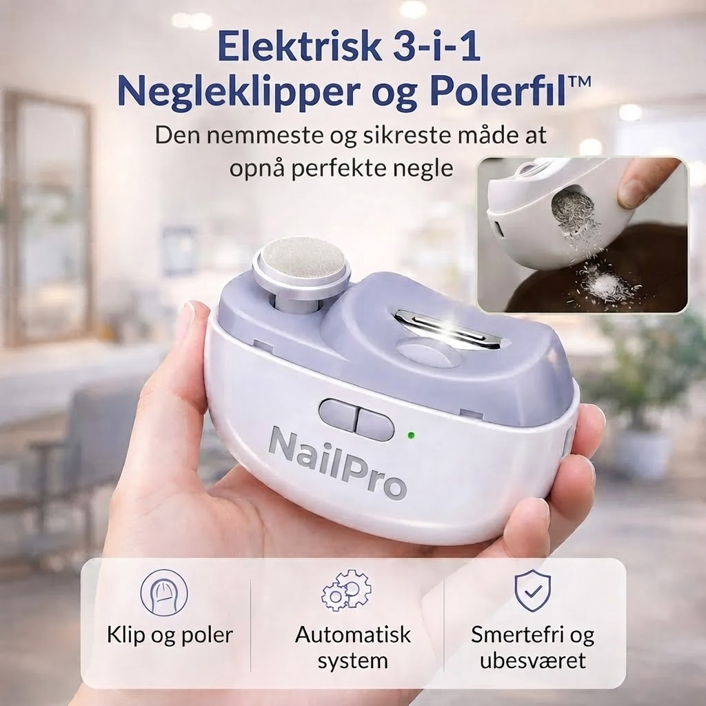 NordSafe™ NailPro - Skær Aldrig Forkert Igen