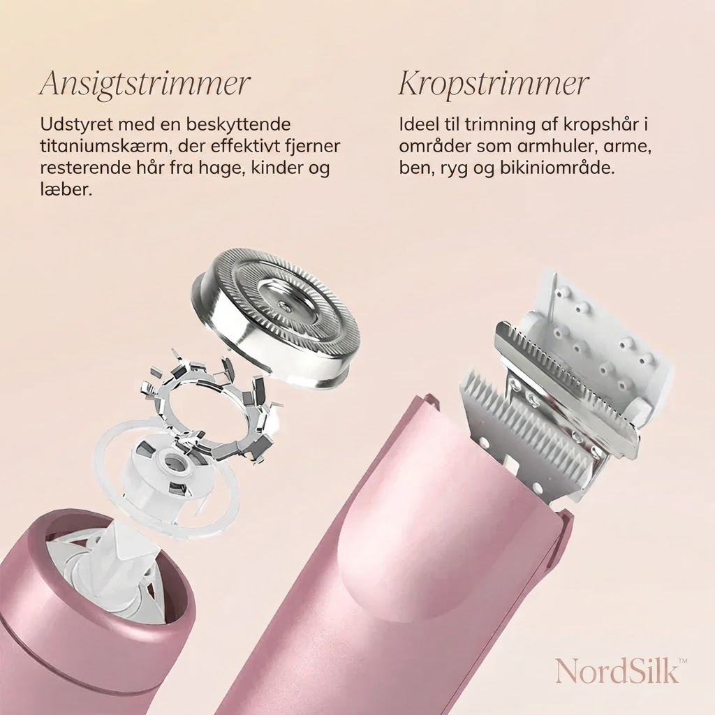 NordSilk™ 2-in-1 Skin Shaver 2.0