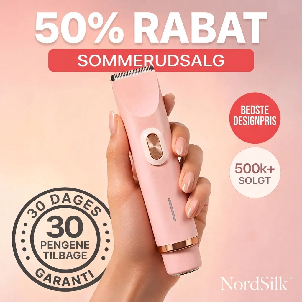 NordSilk™ 2-in-1 Skin Shaver 2.0
