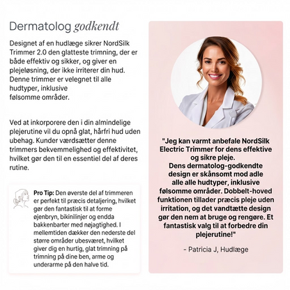 NordSilk™ 2-in-1 Skin Shaver 2.0