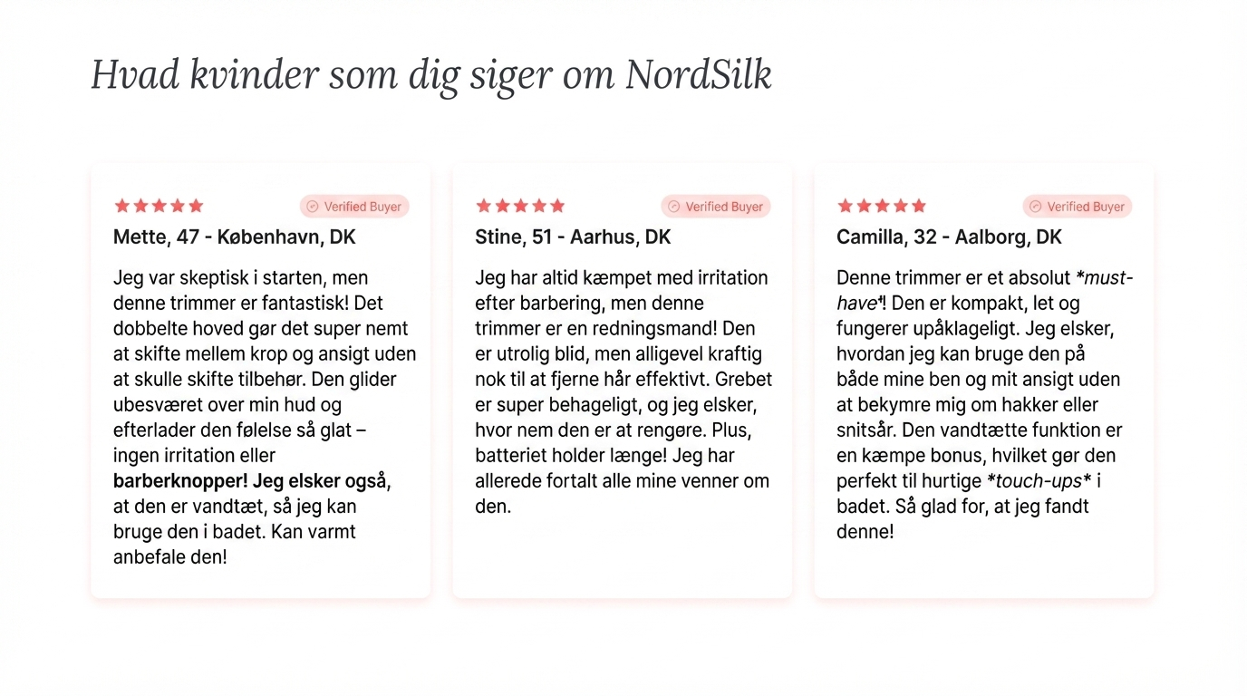 NordSilk™ 2-in-1 Skin Shaver 2.0