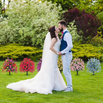 Udendørs Kunstige Blomster Dekoration