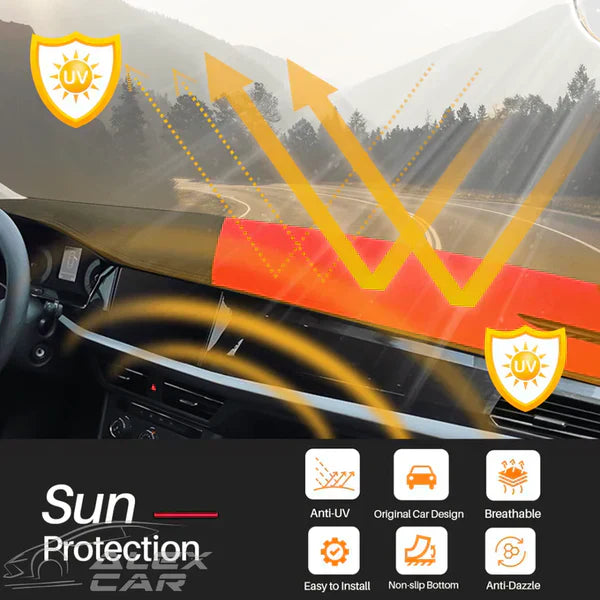 Apex Specialtilpasset Dashboard Mat Dække til Sedan, Hatchback, MPV, Lastbil, SUV osv.