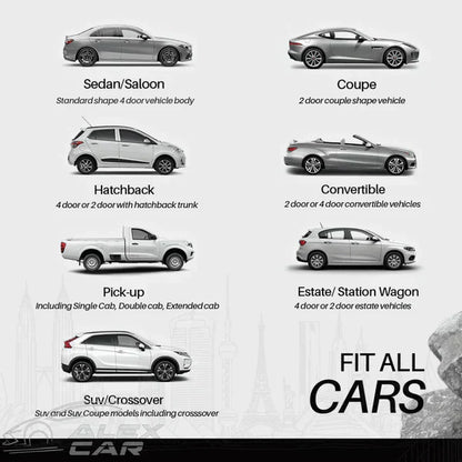Apex Specialtilpasset Dashboard Mat Dække til Sedan, Hatchback, MPV, Lastbil, SUV osv.
