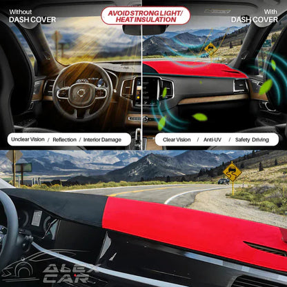 Apex Specialtilpasset Dashboard Mat Dække til Sedan, Hatchback, MPV, Lastbil, SUV osv.