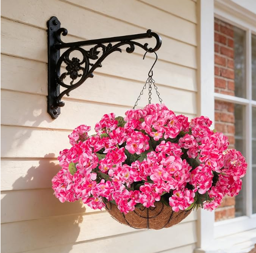 🌺 Kunstige Geranier – Blomstrer Hele Året, Uden Vedligeholdelse